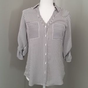 Black and White Shirt